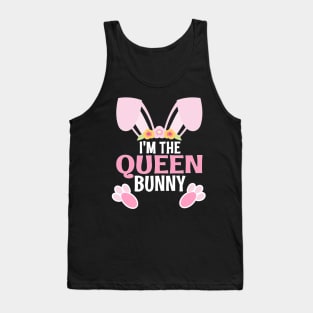 I'm The Queen Bunny Easter Family Matching Apparel Tank Top